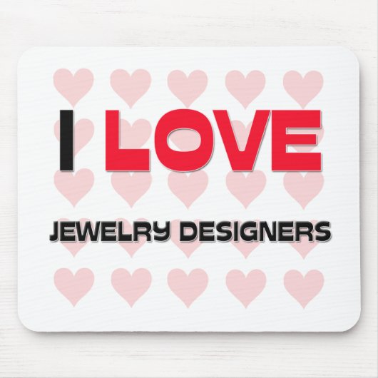 I LIEBE-SCHMUCK-DESIGNER MOUSEPAD (Vorne)
