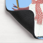 I Liebe-Schnee-Tage! Mousepad (Ecke)