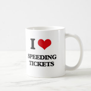 I Liebe-Schnellfahren-Karten Kaffeetasse