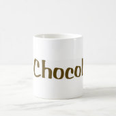 I Liebe-Schokolade Kaffeetasse (Mittel)