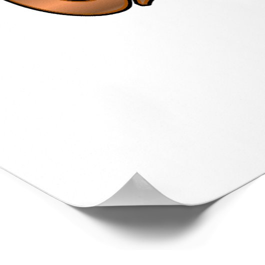 I Liebe Schokolade Poster (Ecke)