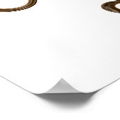 I Liebe Schokolade Poster (Ecke)