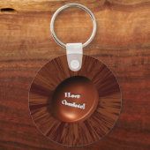 I Liebe Schokolade Schlüsselanhänger (Vorderseite)