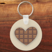 I Liebe Schokolade Schlüsselanhänger (Vorderseite)