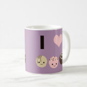 I Liebe Schokolade Trüffeln Kaffeetasse (VorderseiteRechts)