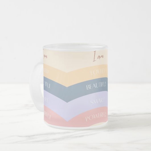I Liebe schöne Kaffee Tasse (Vorderseite Links)