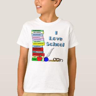 I Liebe School T-Shirt