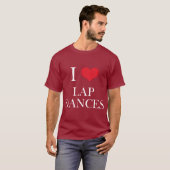 I Liebe-Schoss-Tänze T-Shirt (Vorne ganz)