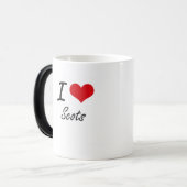I Liebe-Schotten Verwandlungstasse (Vorderseite Links)