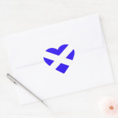 I Liebe Schottische Salzaufkleber Herz-Aufkleber (Umschlag)