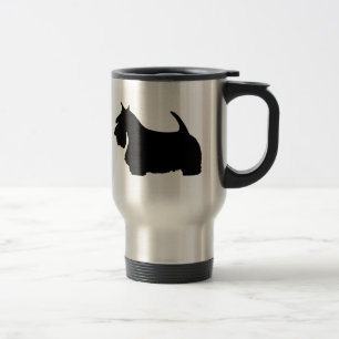 I Liebe-schottische Terrier-Reise-Tasse Reisebecher