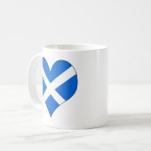 I Liebe Schottland Kaffeetasse (Vorderseite Links)