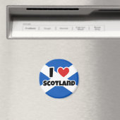 I Liebe Schottland Magnet (In Situ (Geschirrspüler))