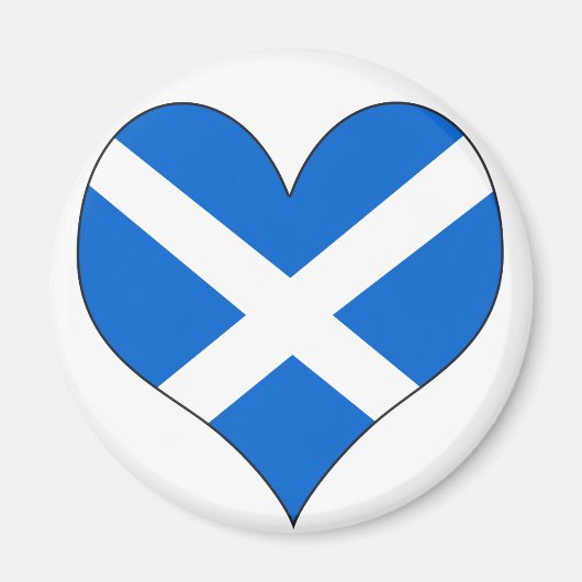 I Liebe Schottland Magnet (Vorne)
