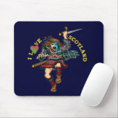 I Liebe Schottland Mousepad (Mit Mouse)