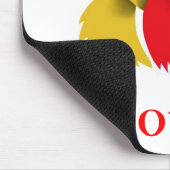 I Liebe Schottland Mousepad (Ecke)
