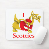 I Liebe Schottland Mousepad (Mit Mouse)