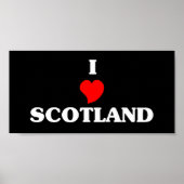 I Liebe Schottland Poster (Vorne)