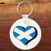 I Liebe Schottland Schlüsselanhänger (Vorderseite)