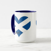 I Liebe Schottland Tasse (Vorderseite Links)