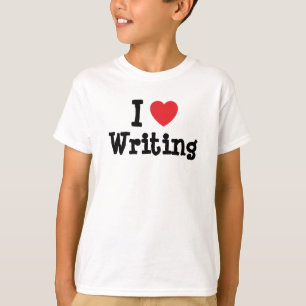I Liebe Schriftliche Herzlichkeit personalisiert T-Shirt