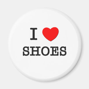 I Liebe-Schuhe Magnet