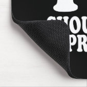 I Liebe Schulterpresse 1 Mousepad (Ecke)