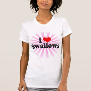 I Liebe-Schwalben T-Shirt