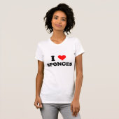 I Liebe-Schwämme T-Shirt (Vorne ganz)