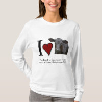 I Liebe-schwarzes Angus-Rindfleisch