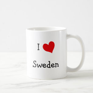 I Liebe Schweden Kaffeetasse