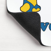 I Liebe Schweden Mousepad (Ecke)
