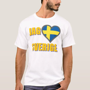 I Liebe Schweden (Zacke Älskar Sverige) T-Shirt