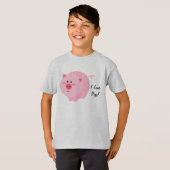 I Liebe-Schwein-KinderT - Shirt (Vorne ganz)