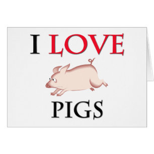 I Liebe-Schweine