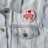 I LIEBE-SCHWEINE BUTTON (Beispiel)