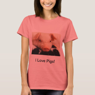 I Liebe-Schweine! Ferkel-Schwein-entzückende T-Shirt