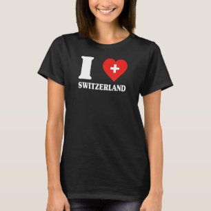 I Liebe Schweiz für die Schweiz I Liebe T-Shirt