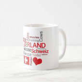 I Liebe Schweiz Lieblingsschweizer Kaffeetasse (VorderseiteRechts)