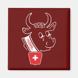 I Liebe Schweiz Magnet