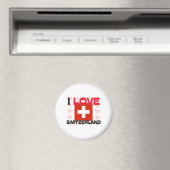 I Liebe Schweiz Magnet (In Situ (Geschirrspüler))