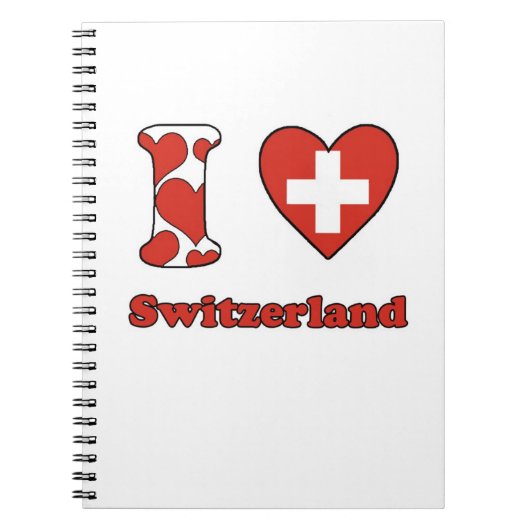 I Liebe Schweiz Notizblock (Vorderseite)