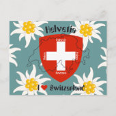 I Liebe Schweiz Postkarte (Vorderseite)