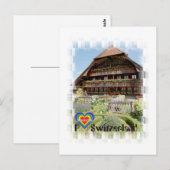 I Liebe Schweiz Postkarte (Vorne/Hinten)