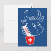 I Liebe Schweiz Postkarte (Vorne/Hinten)