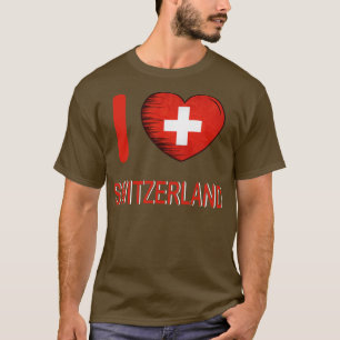 I Liebe Schweiz Zuhause Mein Land 9 T-Shirt
