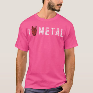 I Liebe Schwermetall T-Shirt