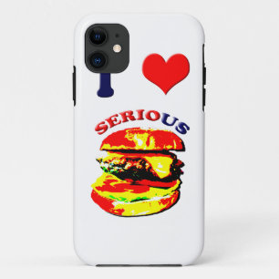 I Liebe Schwerwiegende Burger Case-Mate iPhone Hülle