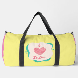 I Liebe Schwester Duffle Bag