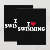 I Liebe schwimmen (Vorne/Hinten)
